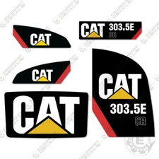 Fits Caterpillar 303.5 E CR Decal Kit Mini Excavator Equipment Decals 
