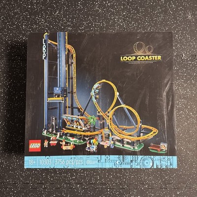 Lego 10303 Icons, Loop Coaster, (Brand New/Factory Sealed) Damaged Box