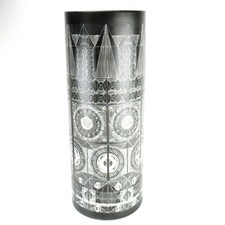 Rosenthal Porzellan Vase Hans Theo Baumann Design Grafisches Dekor RARITÄT 43cm