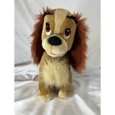 Vtg Walt Disney World Lady and the Tramp Lady Plush Dog Disneyland Puppy 13  