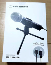 Audio-Technica ATR2100x-USB Cardioid Dynamic Microphone USB XLR Podcast Mic