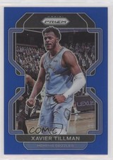 2021-22 Panini Prizm Blue Prizm 159/199 Xavier Tillman #105 11ct