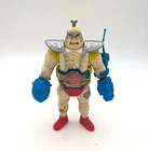 Vintage TMNT Krang Android Body 1994 Playmates Figure with Brain & Accessories