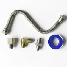 Universal Gas Heating Connection Kit - Model# HSVFIK, Easy Installation, Durable
