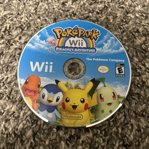 PokéPark Wii: Pikachu's Adventure (Nintendo Wii, 2010) Disc Only Tested