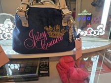 NWT The Key to Juicy Satchel In Color Regal Blue One Size