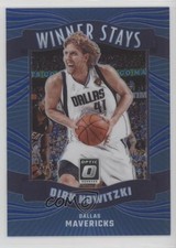 2023 Panini Donruss Optic Winner Stays Blue Prizm 59/85 Dirk Nowitzki #4 HOF 2o7
