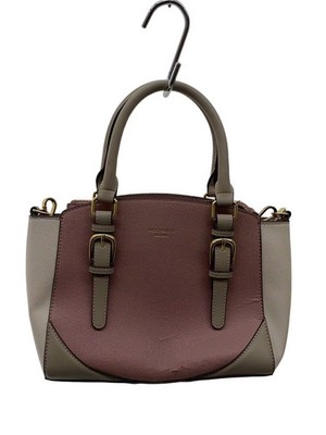 Other brands and chouette Leather Shoulder Bag Pink Solid Color