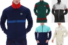 Sergio Tacchini Mens Track Jacket Full Zip Casual Classic 80s Retro Sports Top