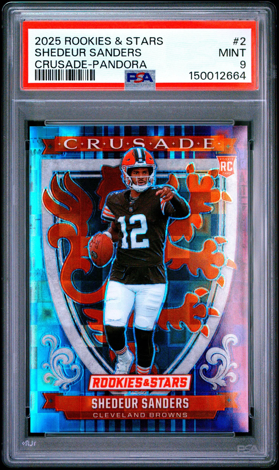 Shedeur Sanders Panini Rookies & Stars Crusade #2 Pandora