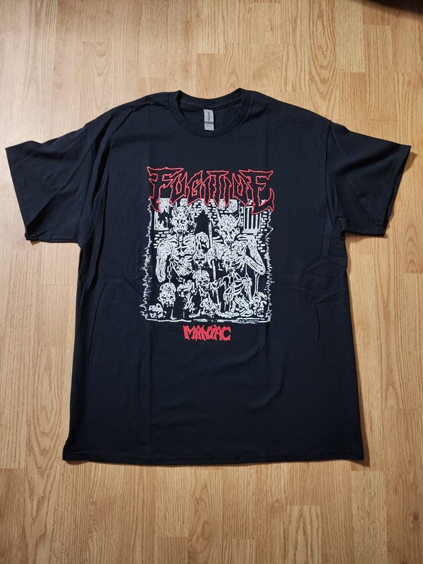 FUGITIVE - Maniac T-Shirt sz: XL Gildan Power Trip
