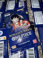romance dawn booster box wave 1 One Piece Romance Dawn Booster Box - Wave 1 (Blue Bottom)