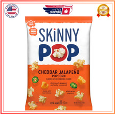 Popcorn, Cheddar Jalape o, Made with Real Cheese, Whole Grain Snack, 4.4oz Bag
