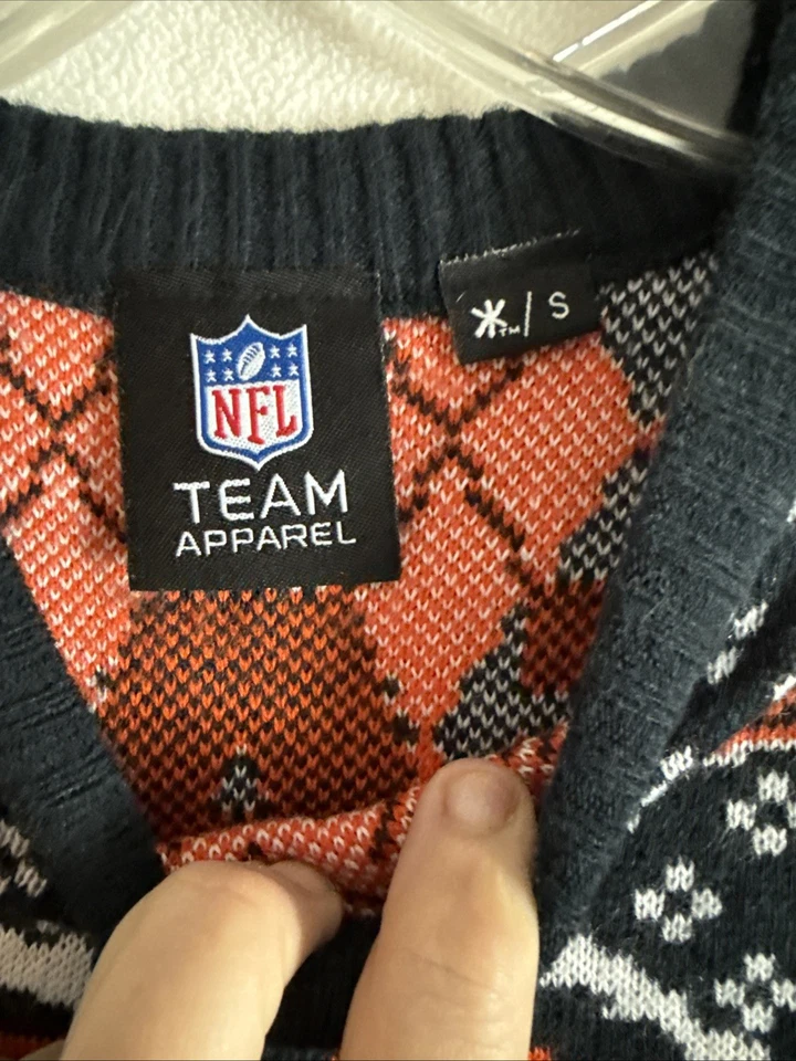 🔥 Chicago Bears • Ropa del equipo de la NFL • Suéter feo de Navidad • Para hombres adultos Talla S Foto 3 de 4