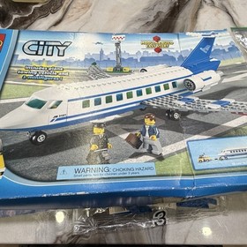 LEGO 3181 Passenger Plane - INCOMPLETE - Bags 1 & 3 Only + Box & Manual