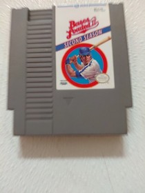 Bases Loaded II 2 Second Season Nintendo NES Authentic Game Tested Works