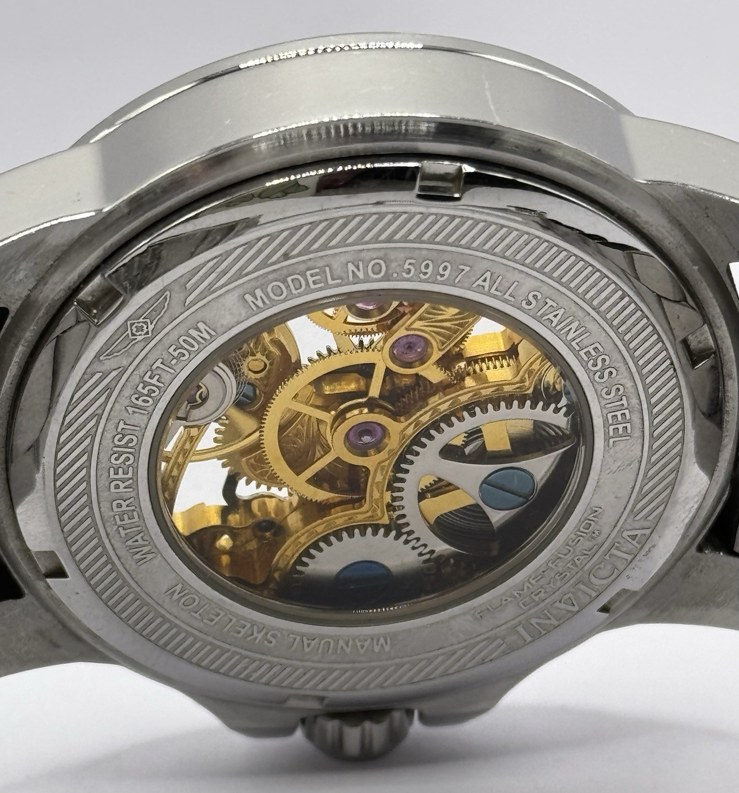 Invicta Mechanical Automatic Skeleton Dial Model … - image 8