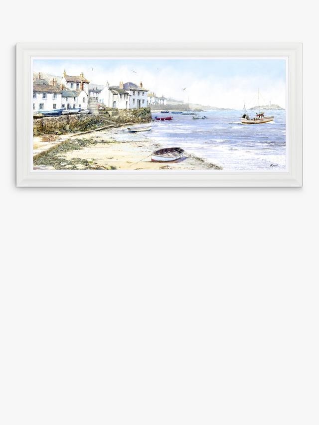 John Lewis Richard Macneil 'Cornwall' Landscape Framed Print 111x56cm Multi A