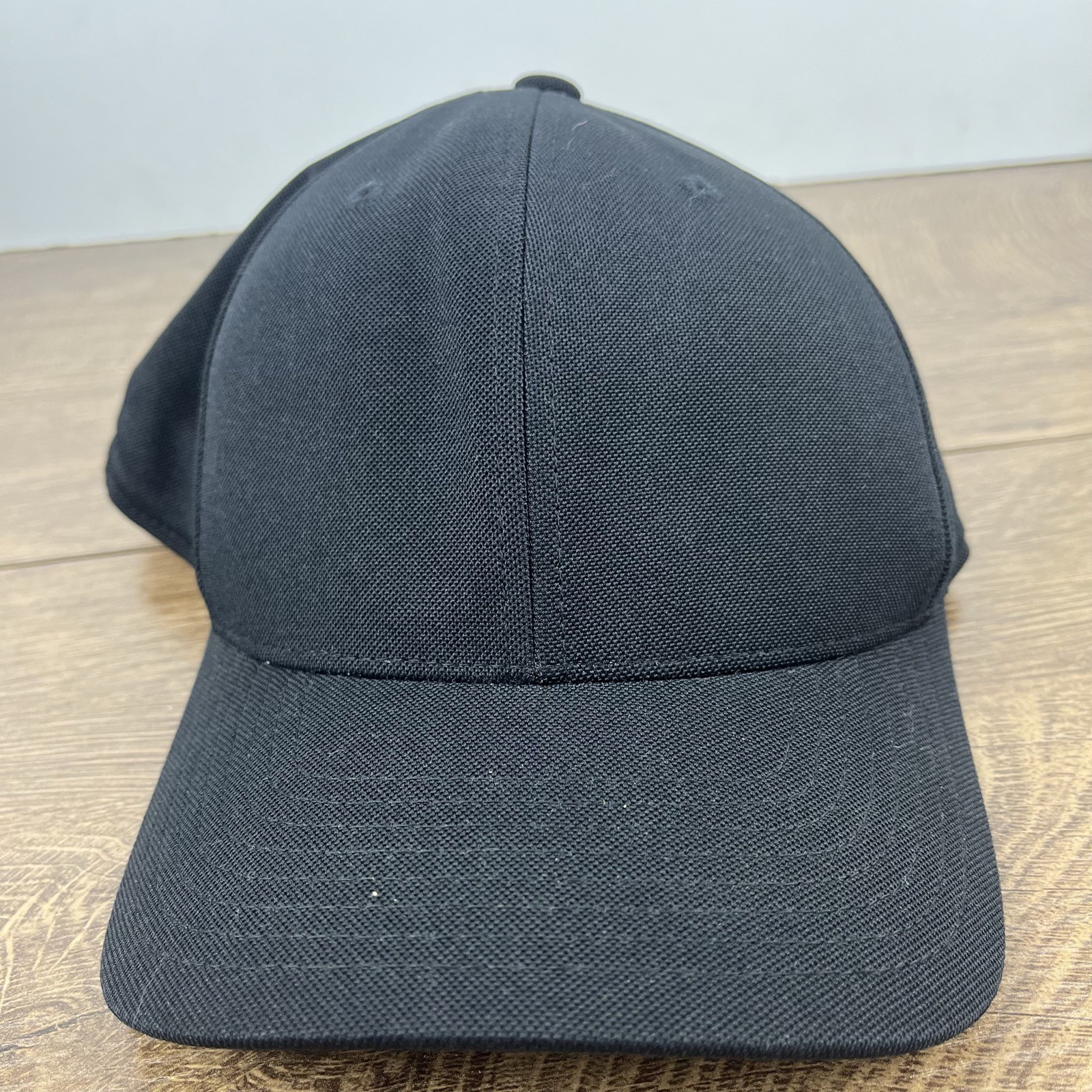 Plain Black Baseball Hat Black Cap Hat Adjustable… - image 4