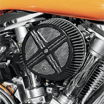 Baron Custom Accessories Air Cleaner Xxx Road Star Black BA-2320-00B