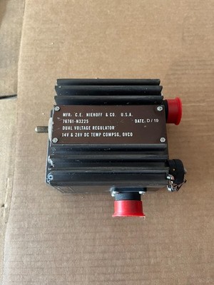 C.E. Niehoff Dual Voltage Regulator 76761-N3225 ++++++++++++++++++