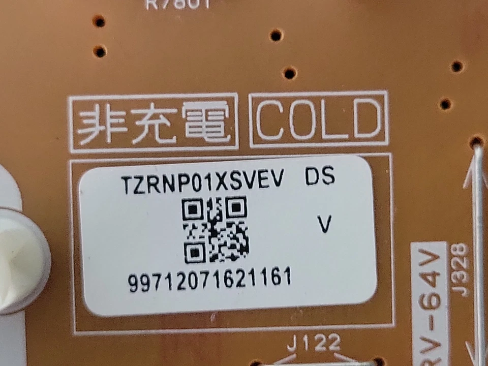 Carte alimentation TNPA6198 1 P TV PANASONIC TX50DX720 - Photo 3/4