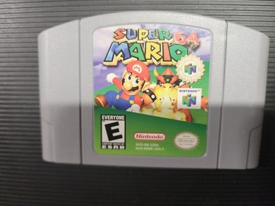 Super Mario 64 - Nintendo 64 (N64) - Loose Cartridge - Tested and working