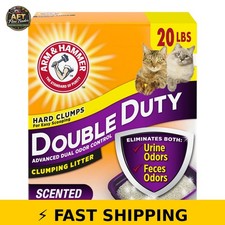 ARM HAMMER Double Duty Cat Litter, 20 lbs, Scented, Clumping