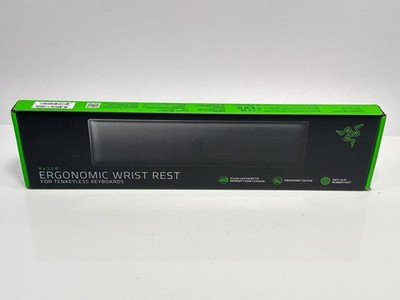 Razer Ergonomic Wrist Rest Tenkeyless Leatherette Keyboard Pad Black