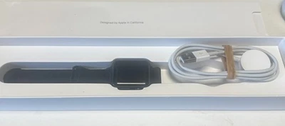 Apple Watch S3 Case 38 mm Space Greg black Sport S’allume Pas En L’état Pas - Photo 1/3