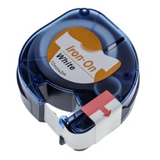 Nastro adesivo per Dymo LetraTag 2000 XM QX50 XR nero/bianco nastro da stirare 2 m