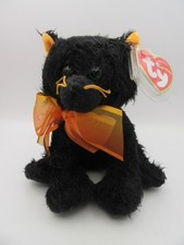TY BEANIE BABY MOONLIGHT - HALLOWEEN BLACK CAT - MINT - RETIRED WITH TAGS