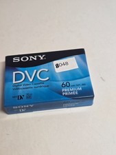 Sony DVC Digital Video Cassette Premium Tape Sealed DVM60PRR