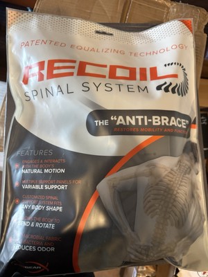 Back Support Exogear-recoil Spinal Support System NEW Brace