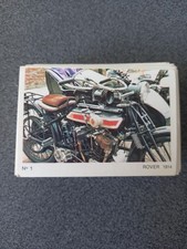 VINTAGE MOTORCYCLE PARADE AMERICANA MUNICH STICKY PICTURE LOT FOR ALBUM 132 / 171