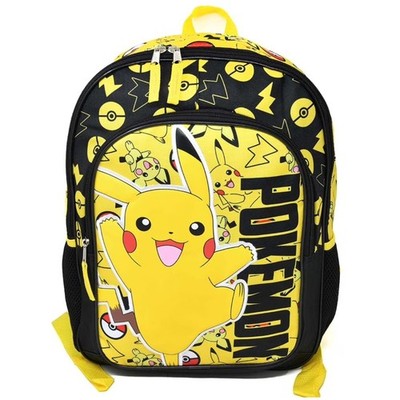 Pokemon ''Pikachu'' 16'' Backpack with 1 Front Pocket