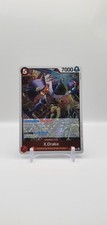 X.Drake Rare (R) OP14-016 OP14 One Piece The Azure Sea's Seven