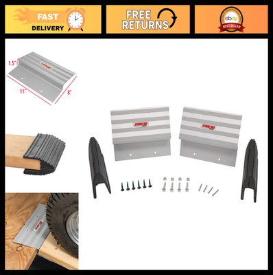 Aluminum Ramp Kit for 2x12 Boards - Premium DIY Truck & Trailer Loading, 12'' End