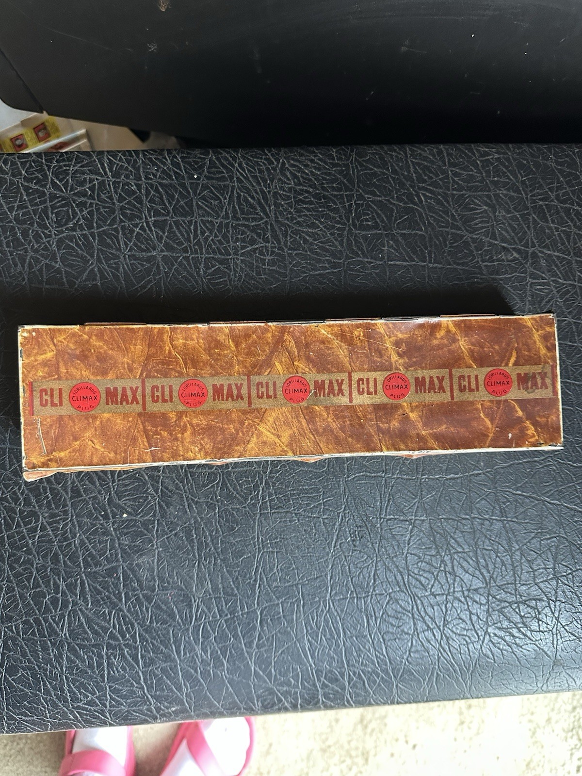 Vintage Climax Thin Plugs Tin Chewing Tobacco Store Display 1910 P Lorillard Co