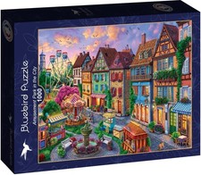 NEW Bluebird 1000 Pieces Jigsaw Puzzle Landscapes Amusement Park in the City