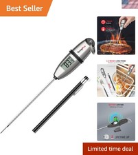 High-Precision Digital Thermometer with Long Probe - Ideal for Every Kitchen