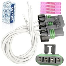 Blower Motor Control Module/Resistor Connector Wiring Harness Compatible with