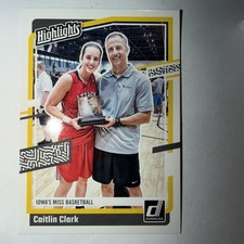 2024 Panini Caitlin Clark Collection Basketball #H4 - Iowa Hawkeyes
