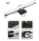 Black and Gold LED  Light Bar, 24 inch  Light Fixture — photo 3