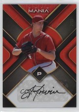 2023 Wild Card Mania Triangle Red Rainbow /10 Jake Irvin Rookie Auto RC 2y0. rookie card picture