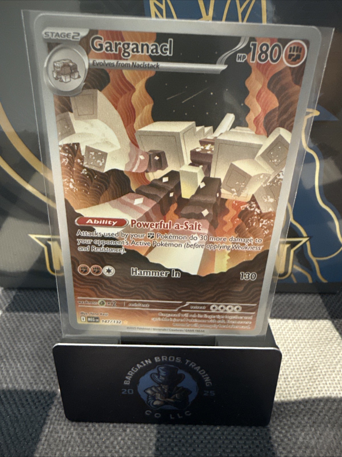 Pokemon Japanese Mega Brave M1L Garganacl AR 070/063 - NM - US Seller