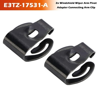 2x Windshield Wiper Arm Pivot Adapter Connecting Arm Clip E3TZ-17531-A für Ford,