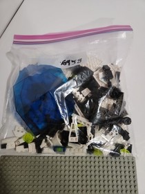 LEGO 6958 Exploriens - Space Android Base - INCOMPLETE Missing 10 Pieces No Figs