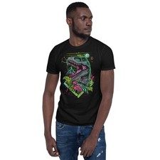 Retro Dinosaur T-Shirt - Vibrant T-Rex Graphic Tee - Cool Dino Lover Shirt 31
