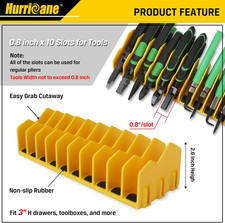 Plier Organizer Rack 10-slot Pliers Cutters Rack With Non-slip Rubber Base ... Plier Organizer Rack 10-slot Pliers Cutters Rack With Non-slip Rubber Base ...